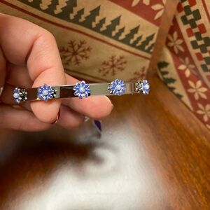 Park Lane Freesia Blue Flower Bracelet